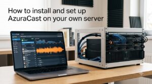 How to install and set up AzuraCast on your own server
