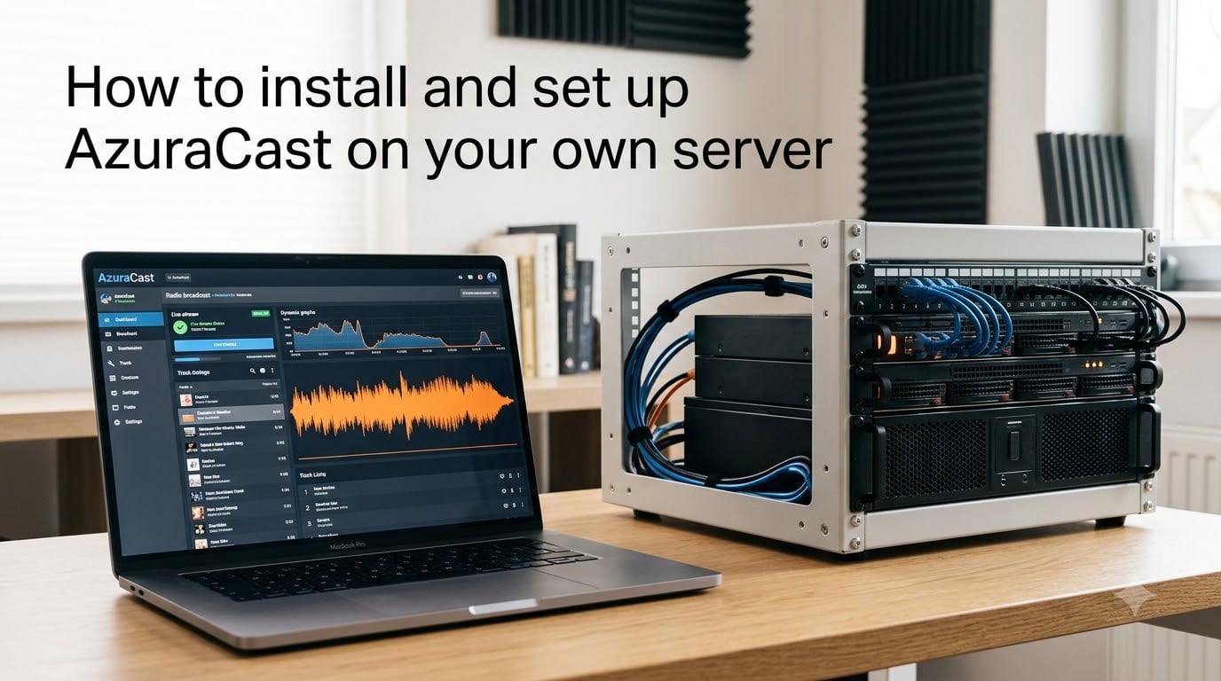 How to install and set up AzuraCast on your own server