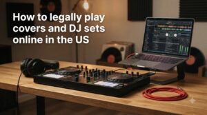 How to legally play covers and DJ sets online in the US
