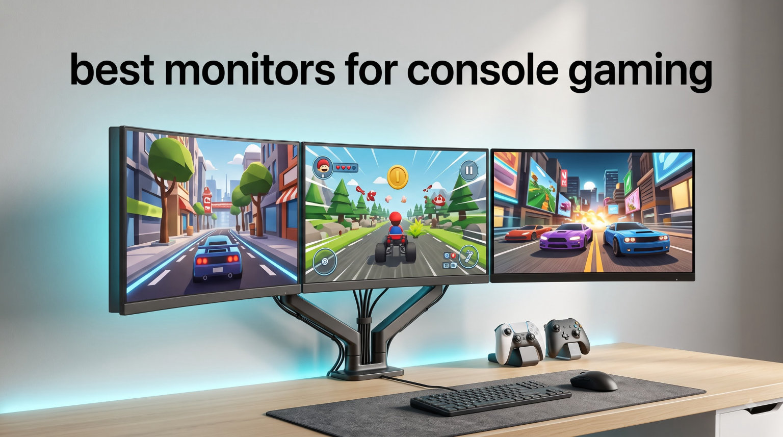 best monitors for console gaming