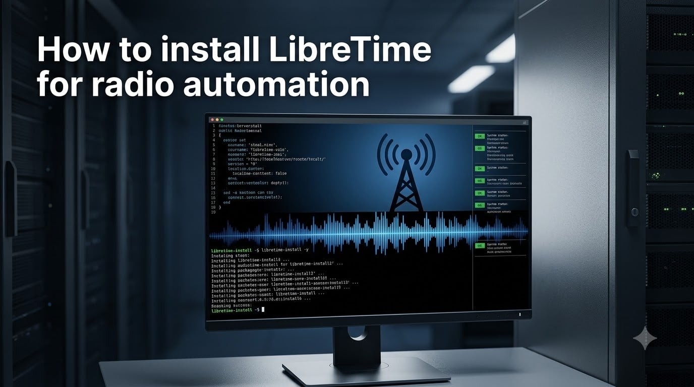 How to install LibreTime for radio automation