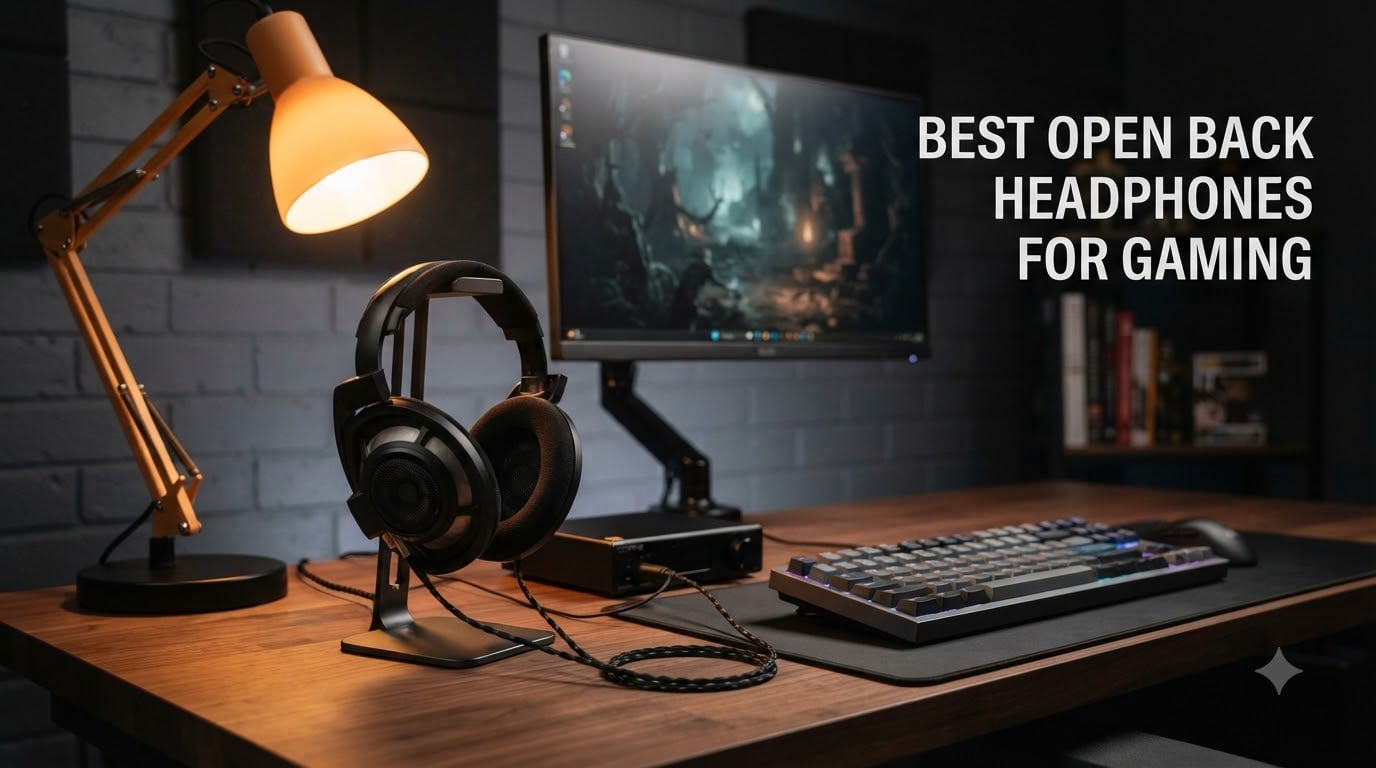 best open back headphones for gaming