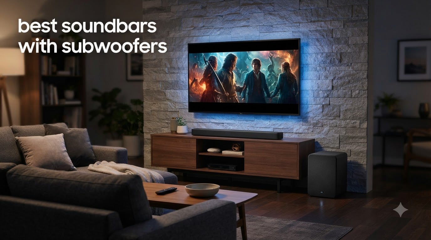 best soundbars with subwoofers