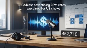 Podcast advertising CPM rates explained for US shows