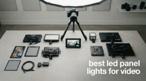 best led panel lights for video