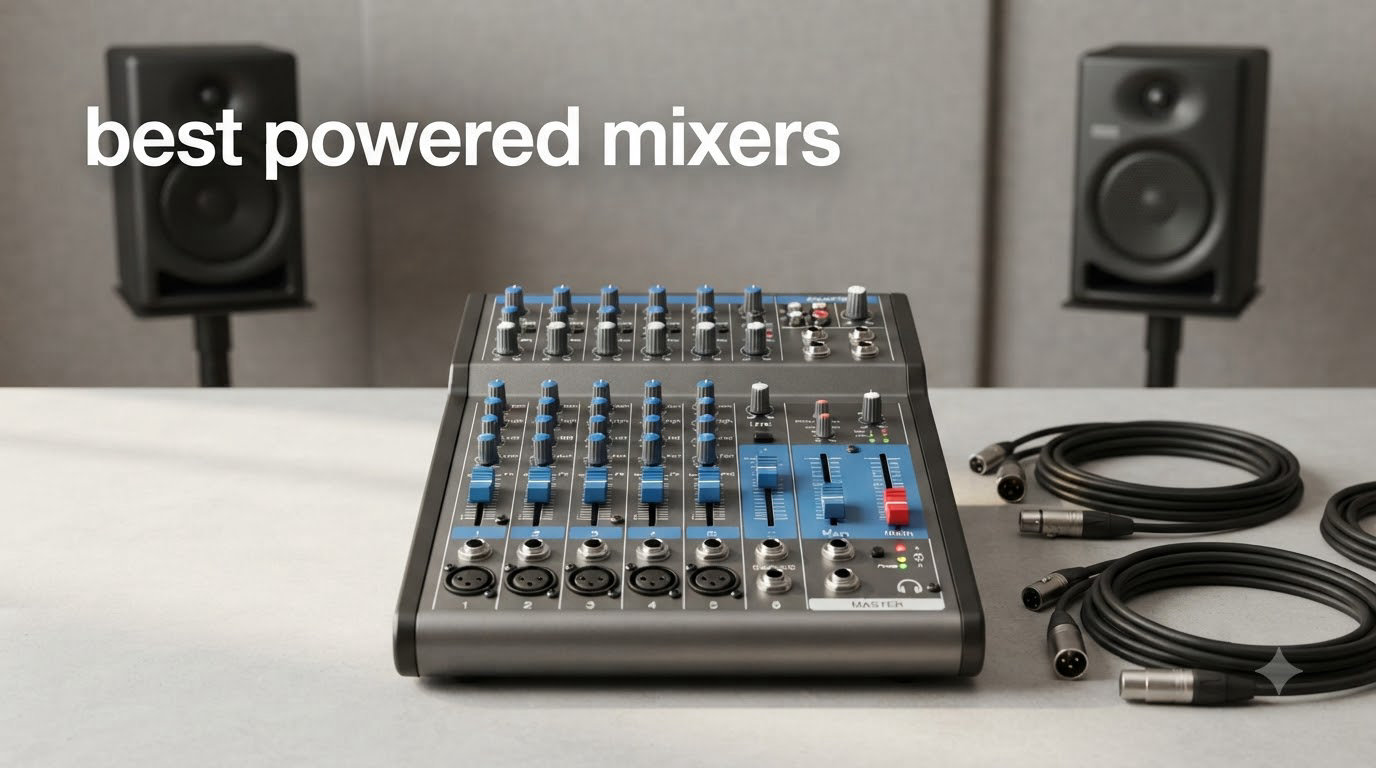 best powered mixers