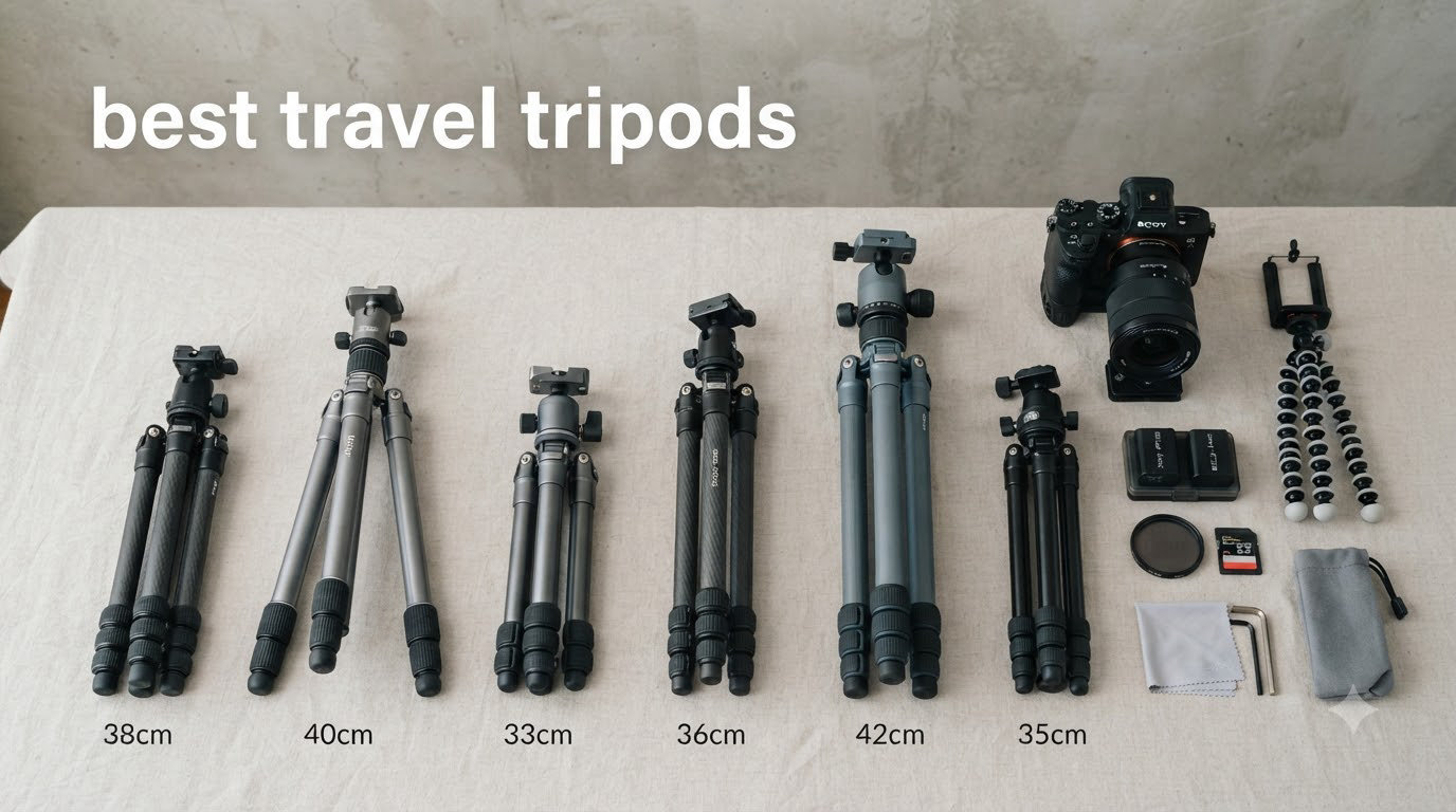 best travel tripods