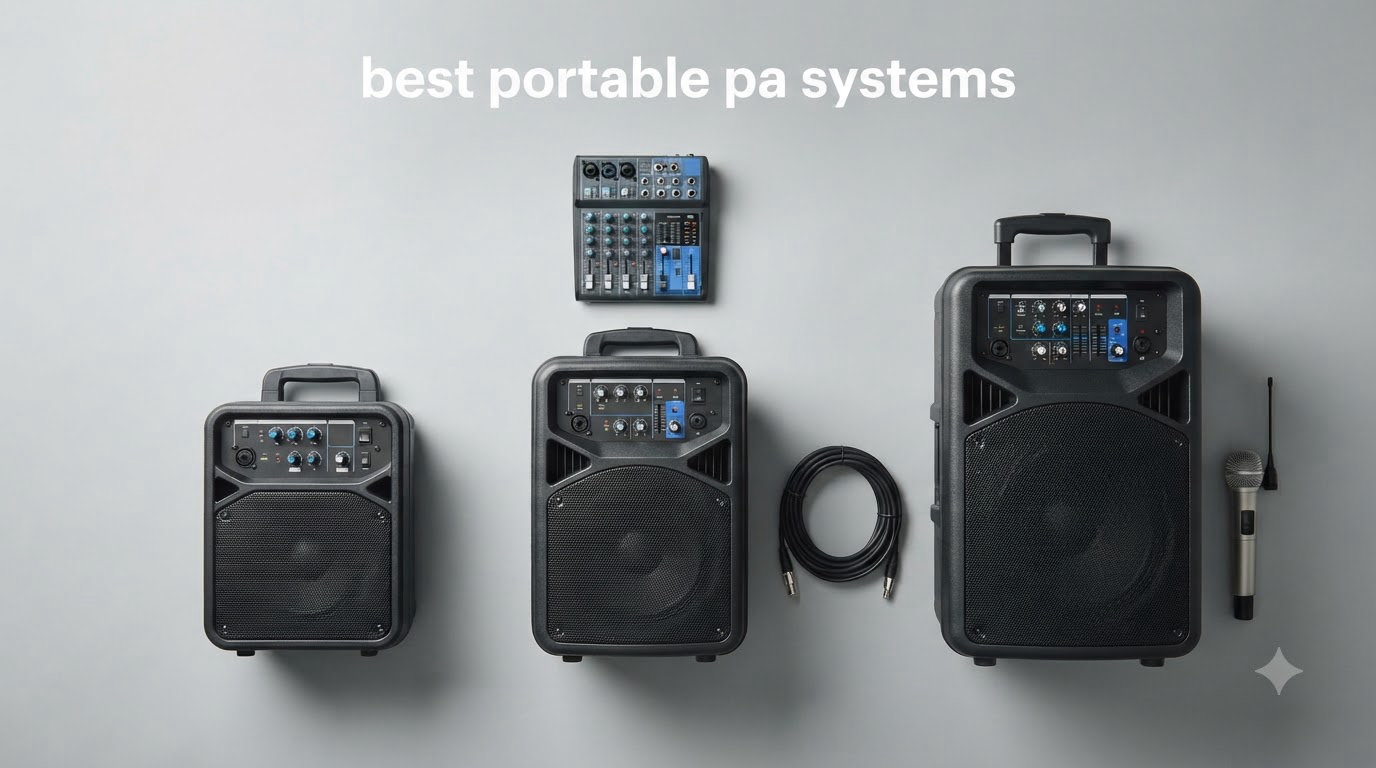 best portable pa systems