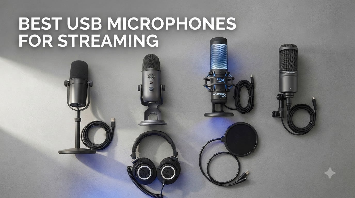 best usb microphones for streaming