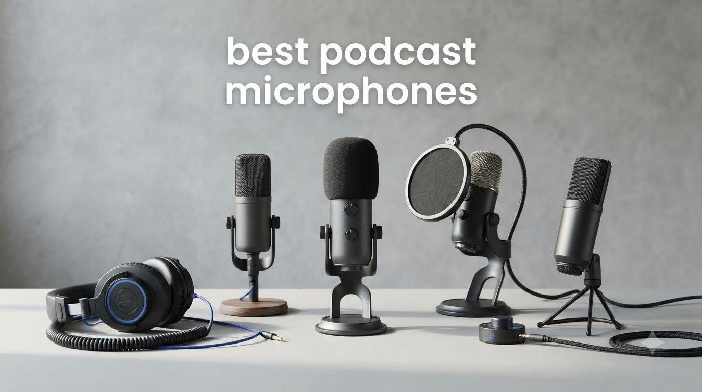 best podcast microphones