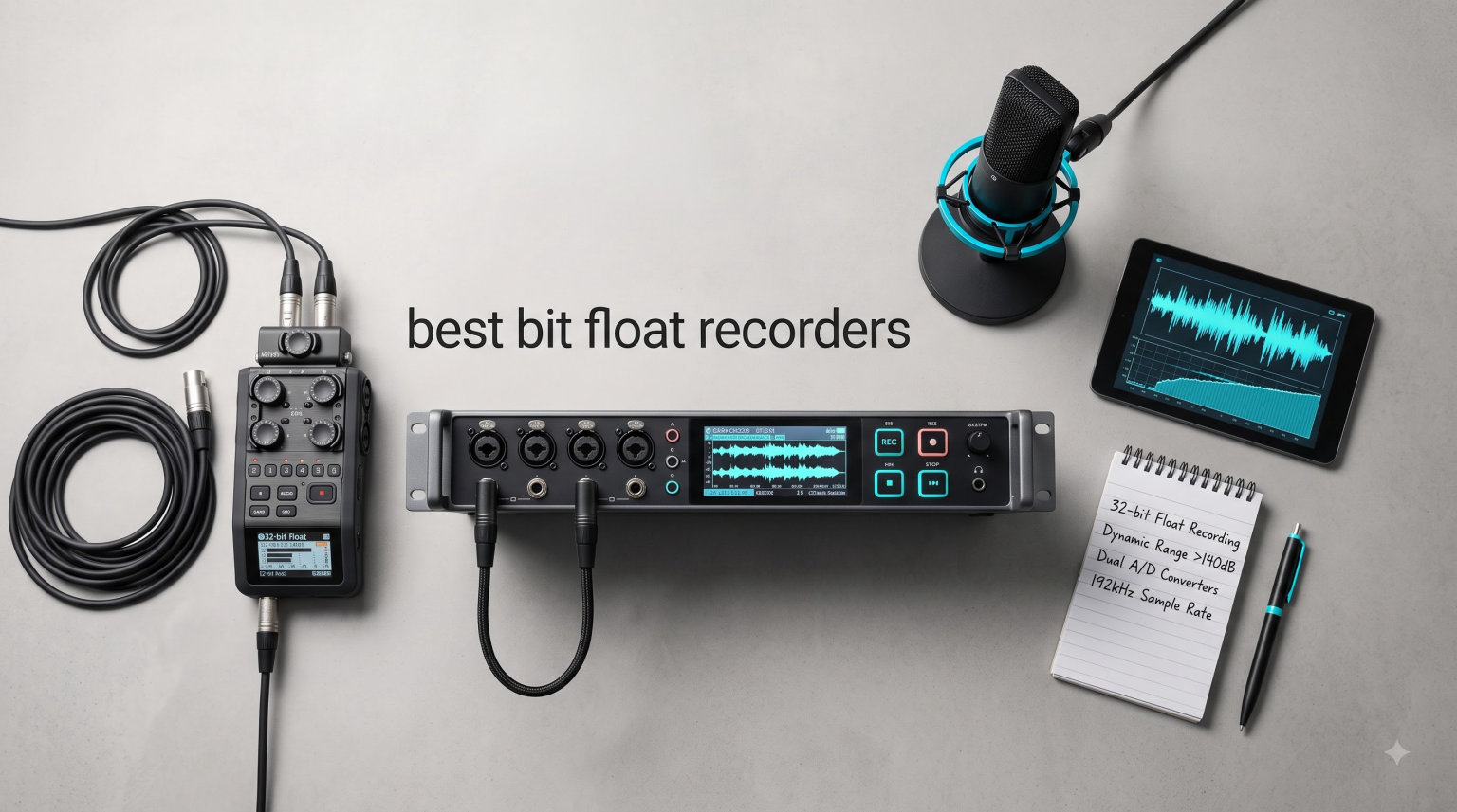 best 32 bit float recorders
