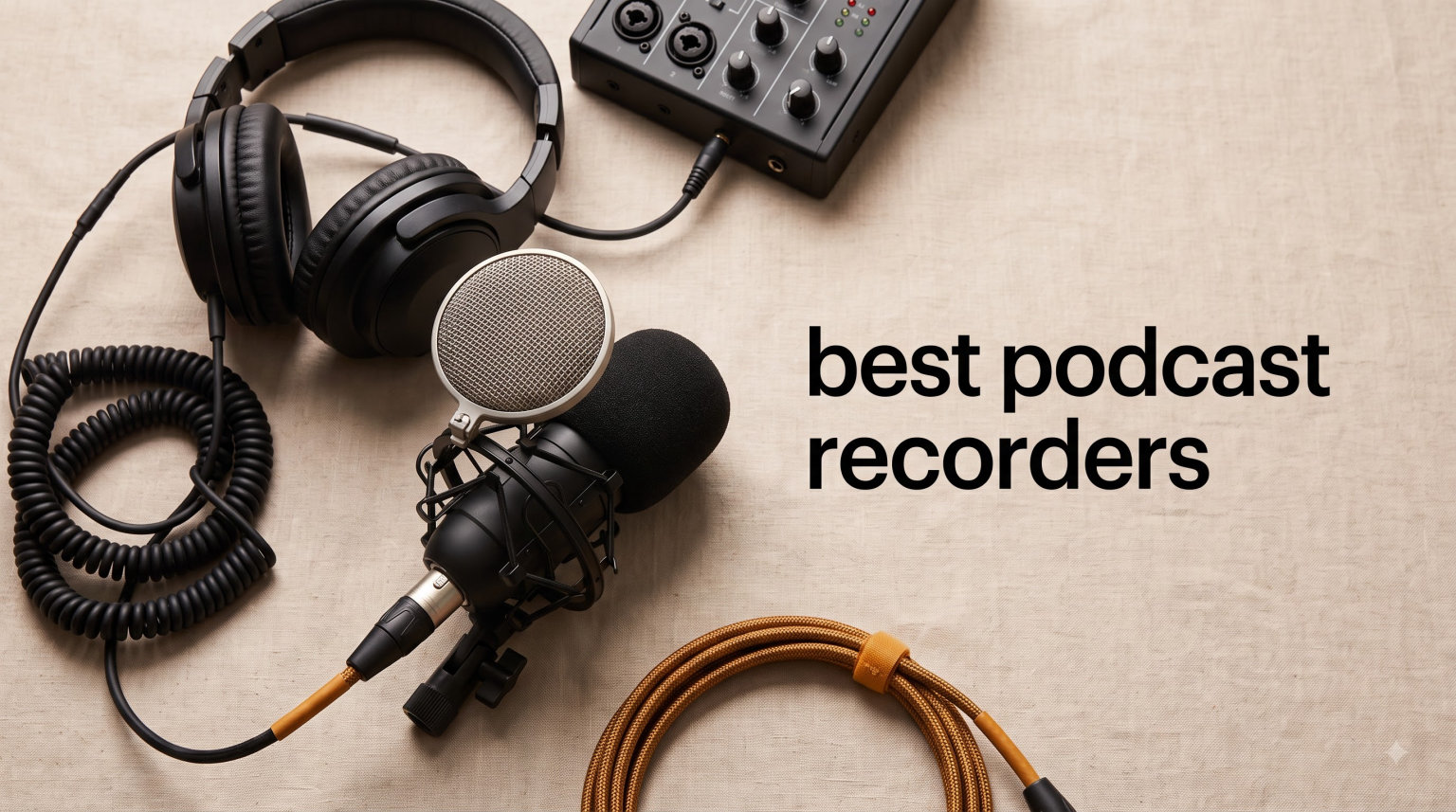 best podcast recorders
