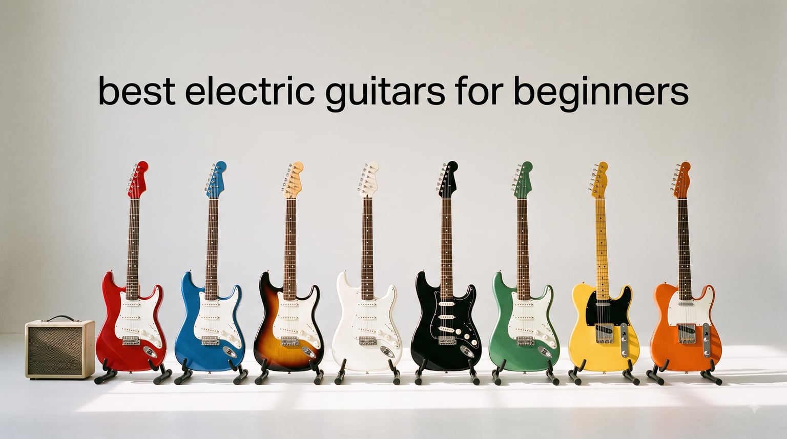 best electric guitars for beginners