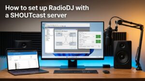 How to set up RadioDJ with a SHOUTcast server