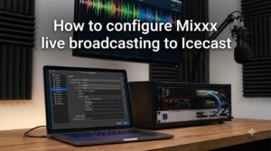 How to configure Mixxx live broadcasting to Icecast