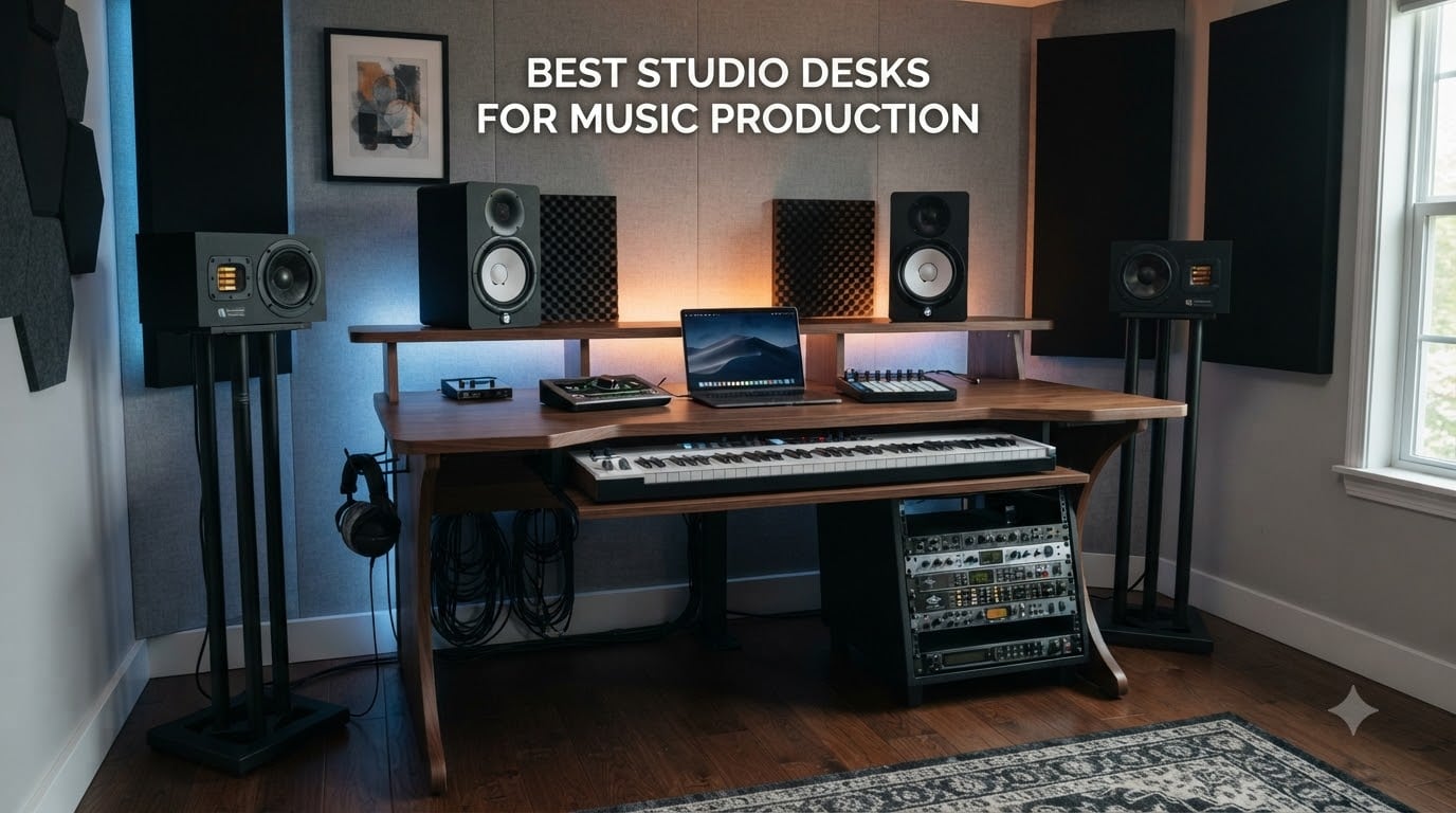 best studio desks for music production