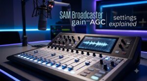 SAM Broadcaster gain and AGC settings explained