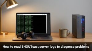 How to read SHOUTcast server logs to diagnose problems
