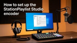 How to set up the StationPlaylist Studio encoder