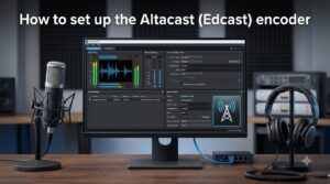 How to set up the Altacast (Edcast) encoder