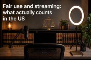 Fair use and streaming: what actually counts in the US