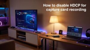 How to disable HDCP for capture card recording