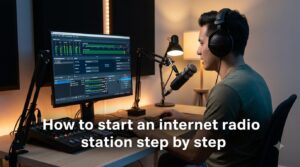 How to start an internet radio station step by step