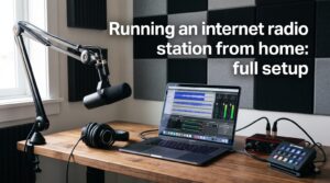 Running an internet radio station from home: full setup