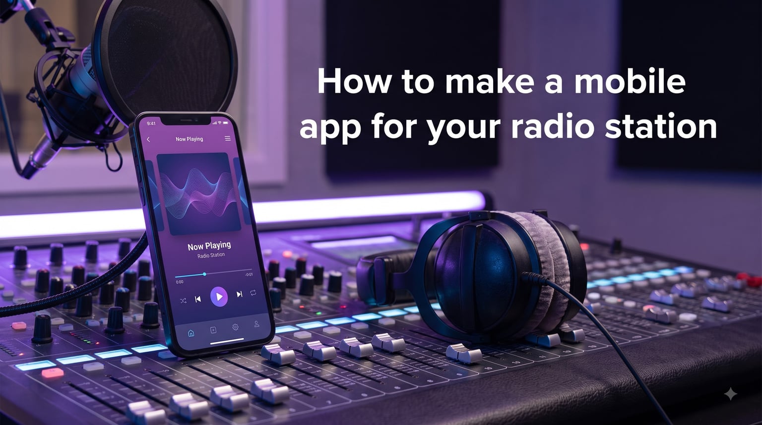 How to make a mobile app for your radio station