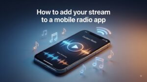 How to add your stream to a mobile radio app