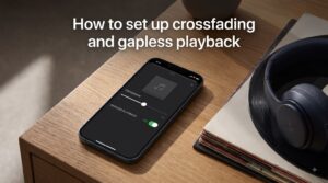 How to set up crossfading and gapless playback