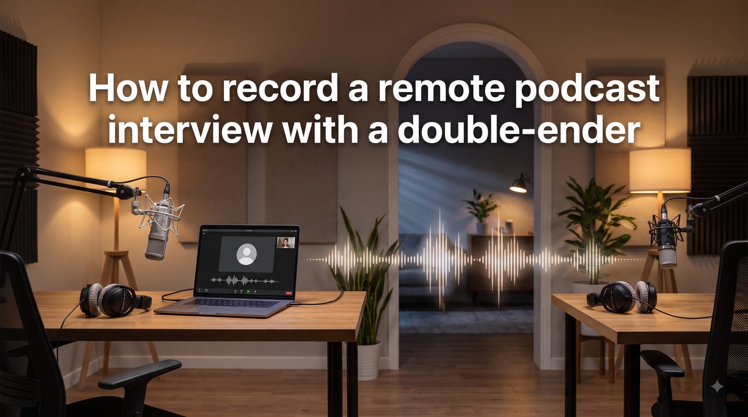 How to record a remote podcast interview with a double-ender