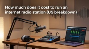 How much does it cost to run an internet radio station (US breakdown)