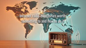 Internet radio directories worth submitting to and how to do it