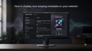 How to display now-playing metadata on your website