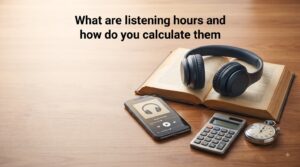 What are listening hours and how do you calculate them