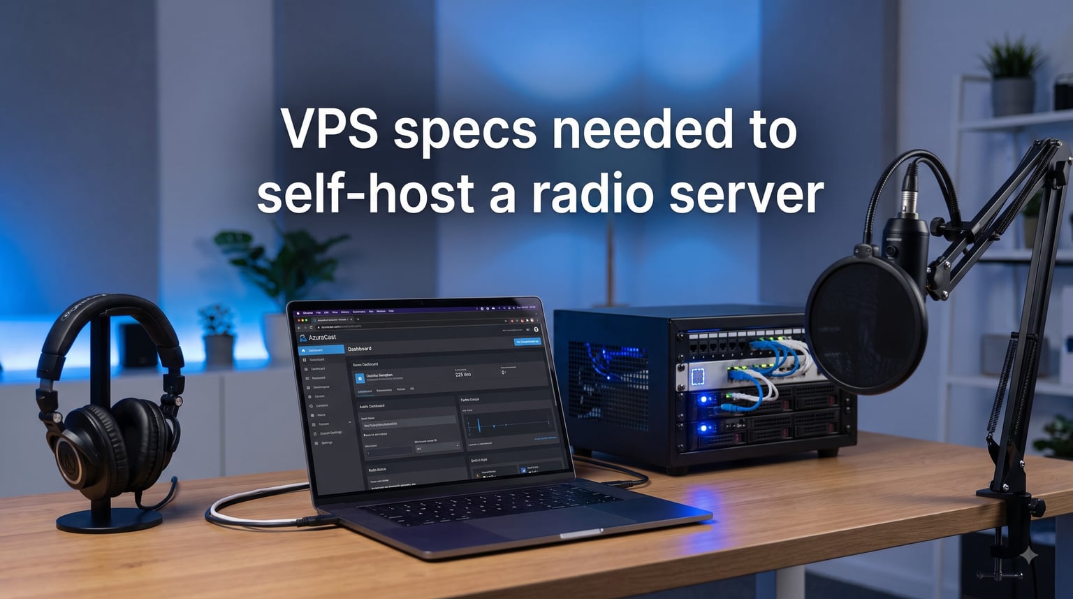 VPS specs needed to self-host a radio server