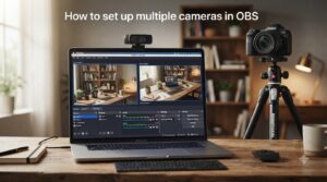 How to set up multiple cameras in OBS