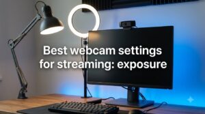 Best webcam settings for streaming: exposure