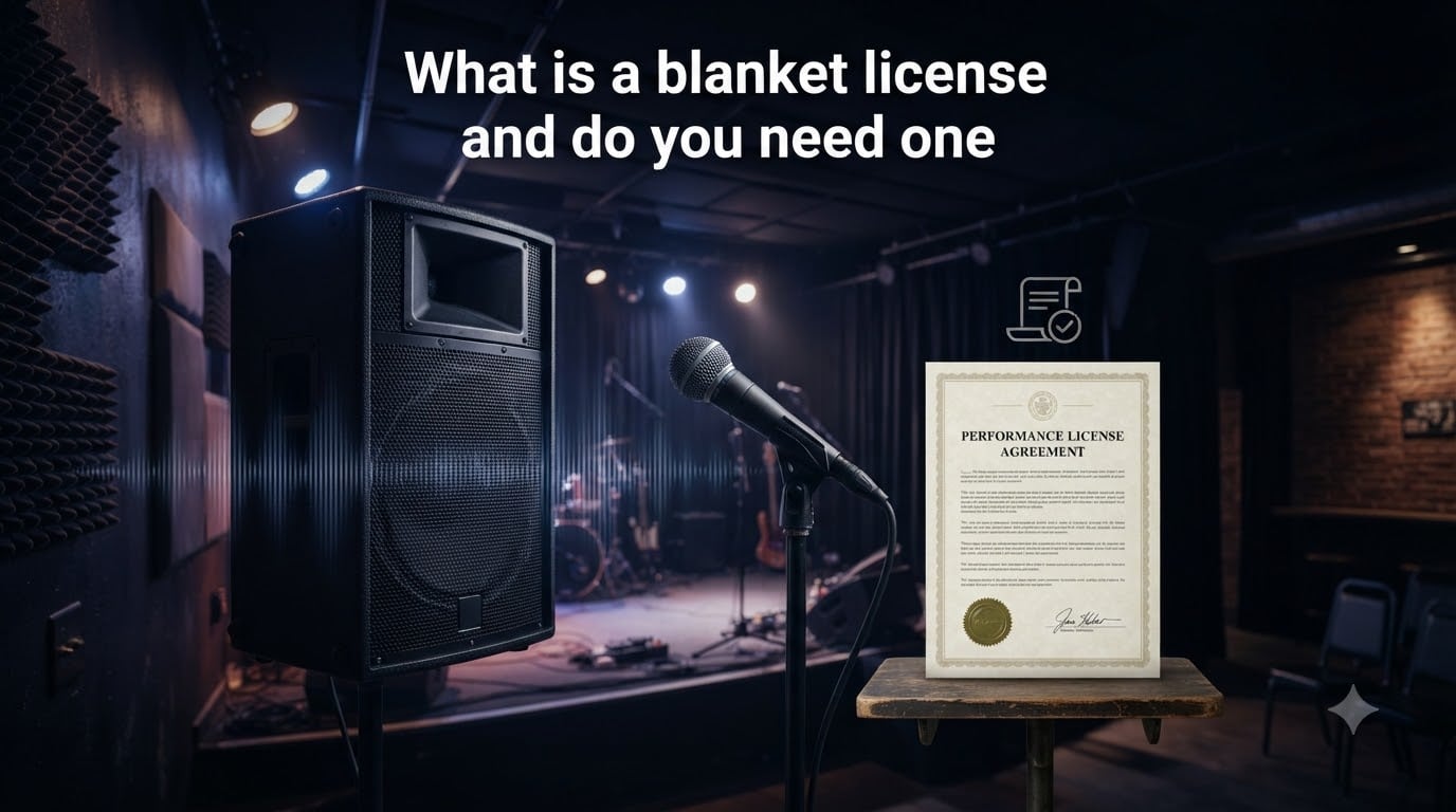What is a blanket license and do you need one