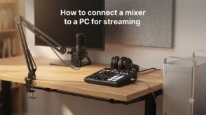 How to connect a mixer to a PC for streaming