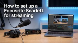 How to set up a Focusrite Scarlett for streaming