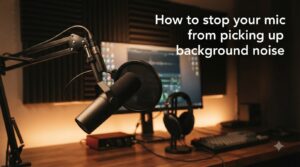 How to stop your mic from picking up background noise