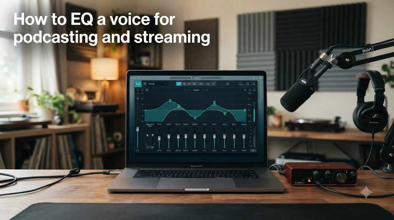 How to EQ a voice for podcasting and streaming