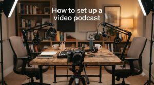 How to set up a video podcast