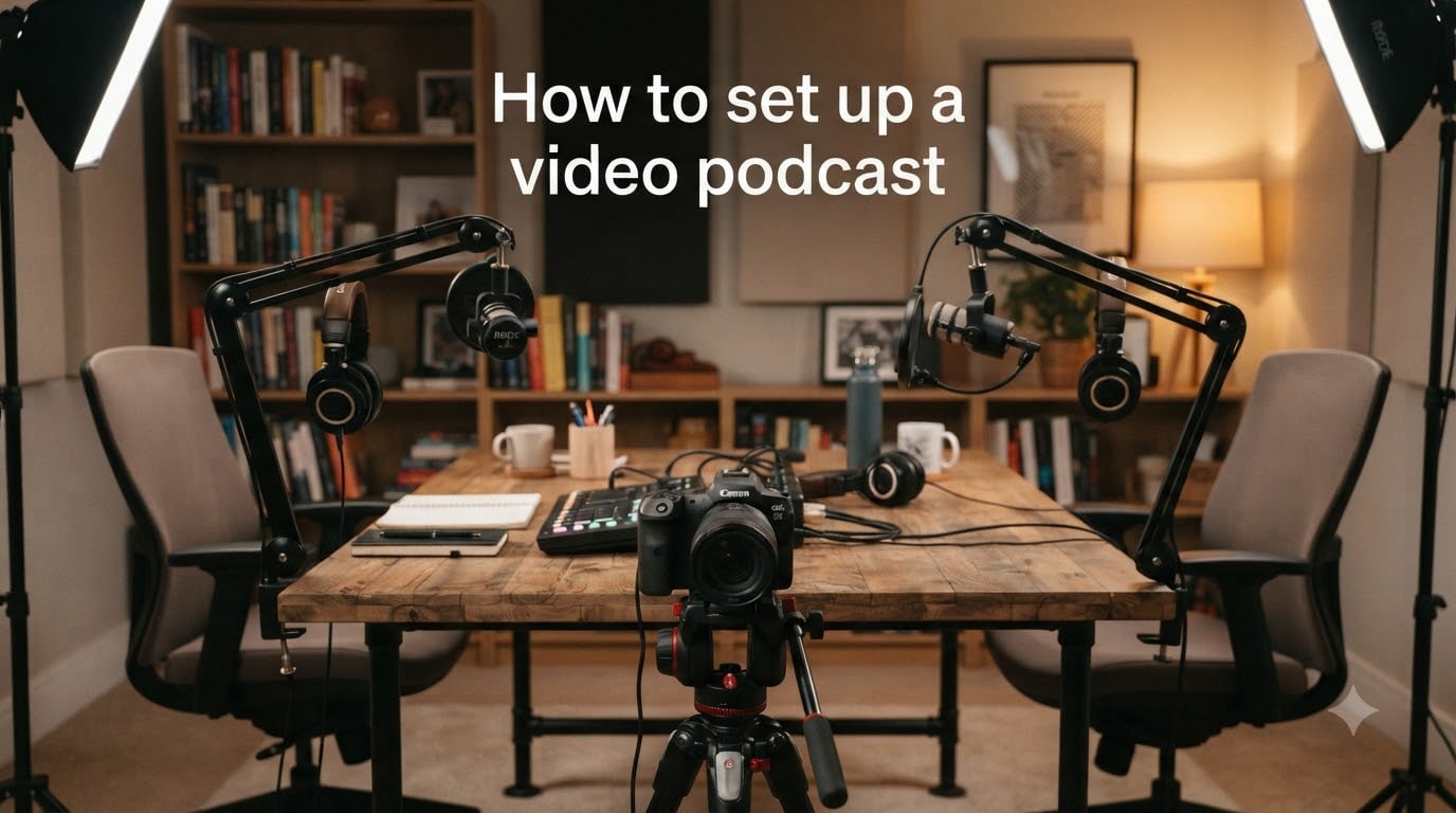 How to set up a video podcast