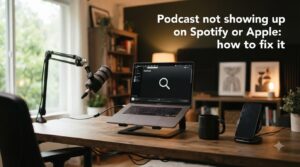 Podcast not showing up on Spotify or Apple: how to fix it