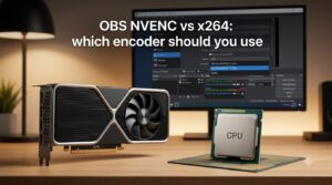 OBS NVENC vs x264: which encoder should you use