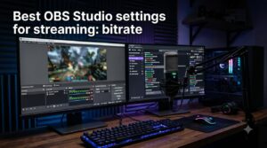 Best OBS Studio settings for streaming: bitrate