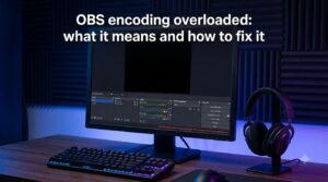 OBS encoding overloaded: what it means and how to fix it